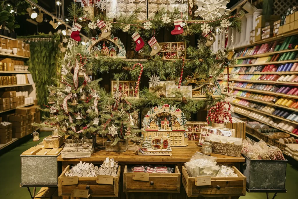 Supplies-Xmas scandi display